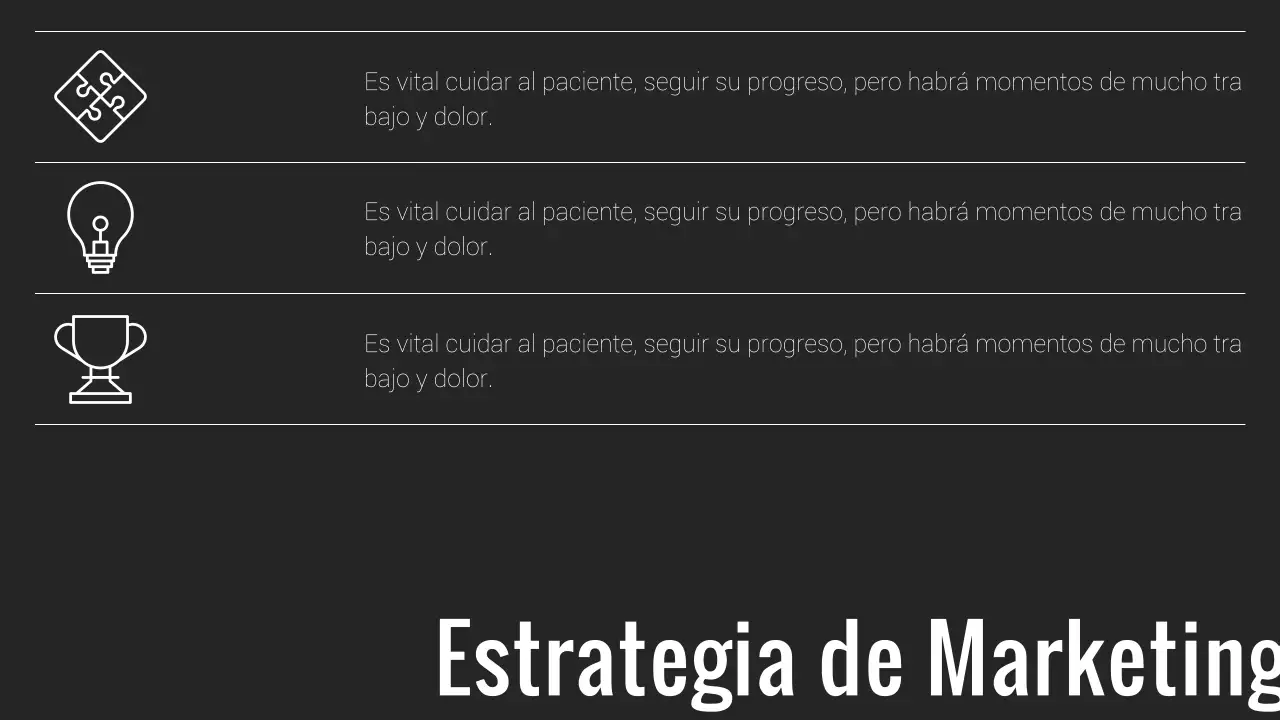 Informe empresarial minimalista en blanco y negro
