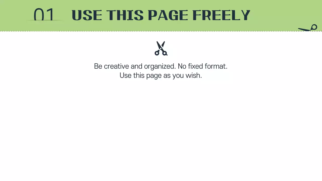 Green Minimalist Template Presentation