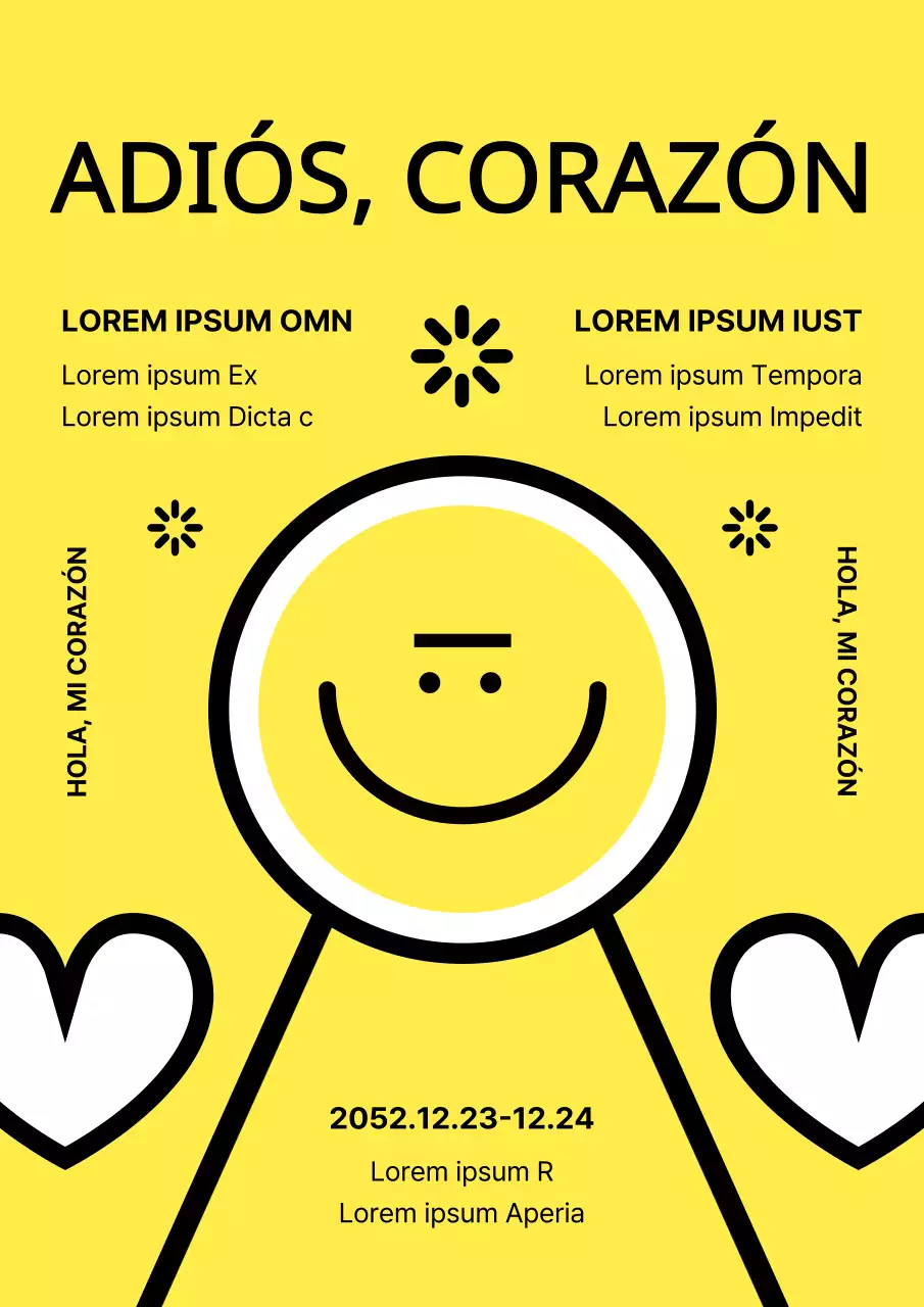 Promover la Conferencia Geometría Amarilla y Negra de la Salud Mental