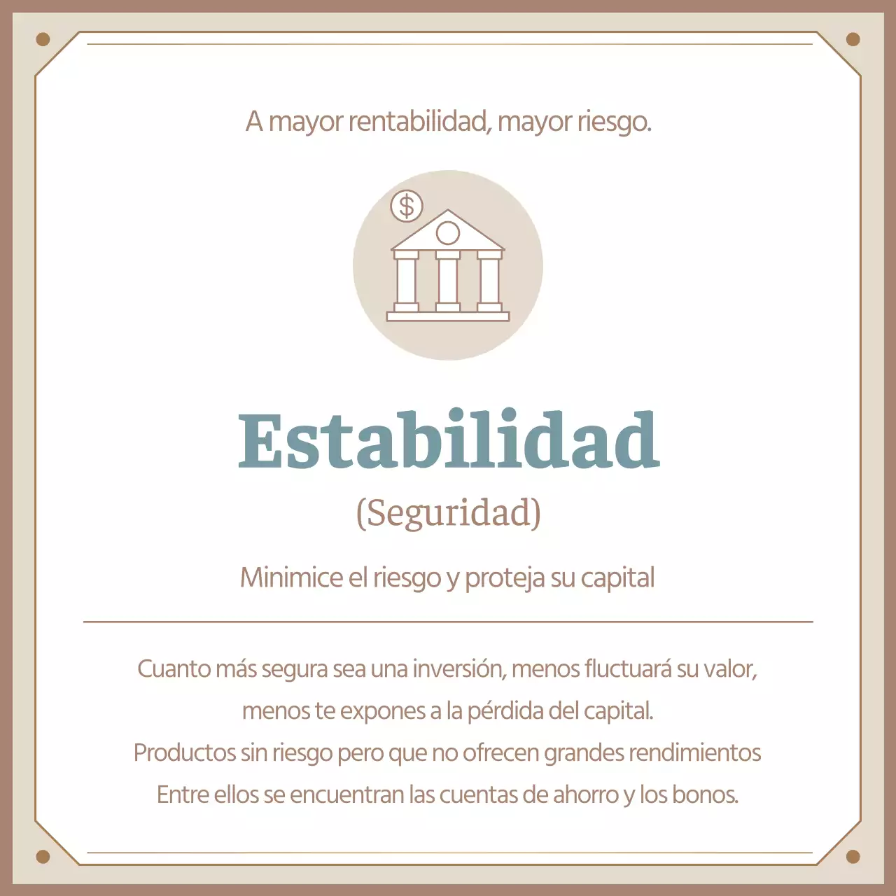 Sobre los tres principios del beige, finanzas de lujo