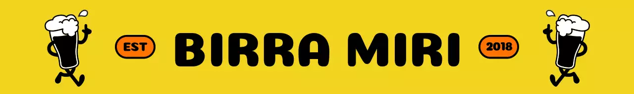 Descrizioni di cibi con simpatici personaggi della birra