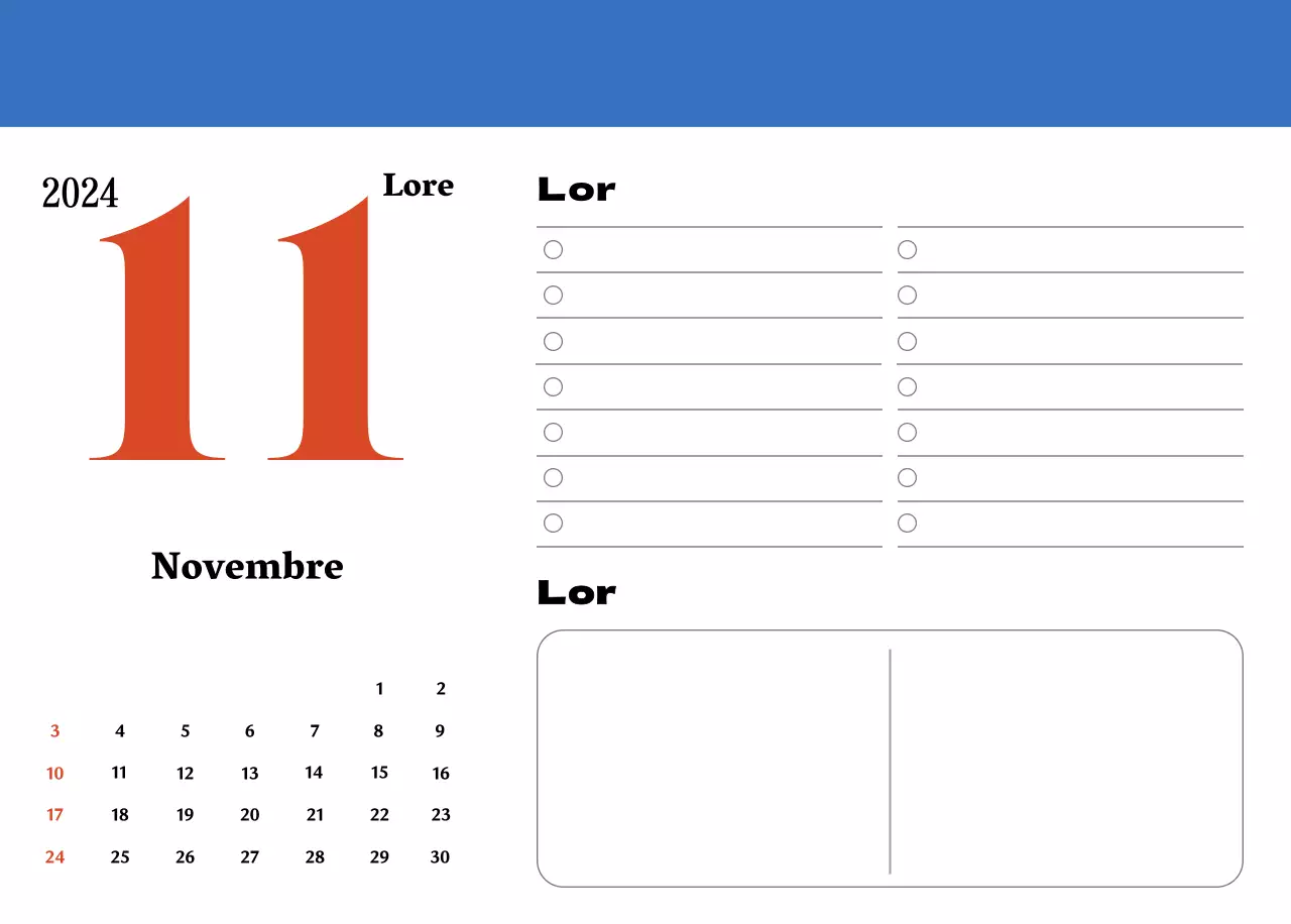 Sottobicchieri retrò rossi e blu calendario della memoria