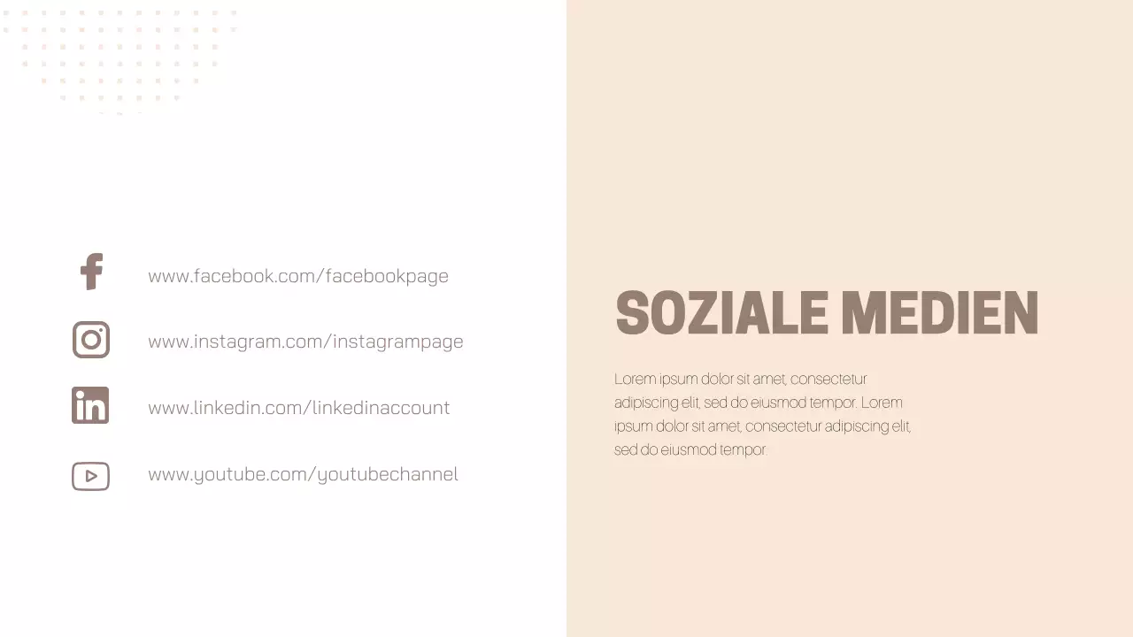 Klassische Geschäftsmaterialien in Beige und Braun