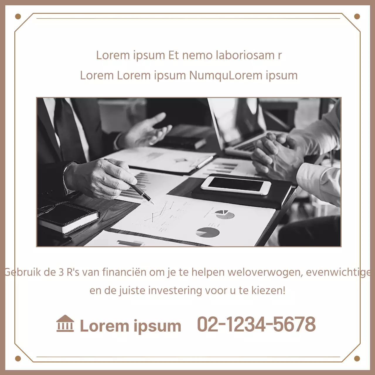 Over de drie principes van beige, luxe financiën