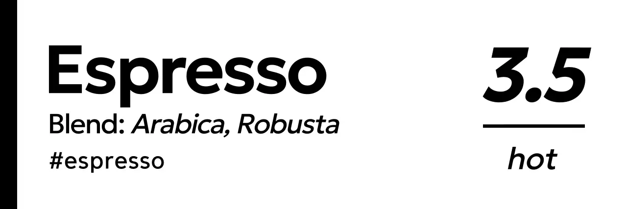 Modern black-and-white drinks and coffee