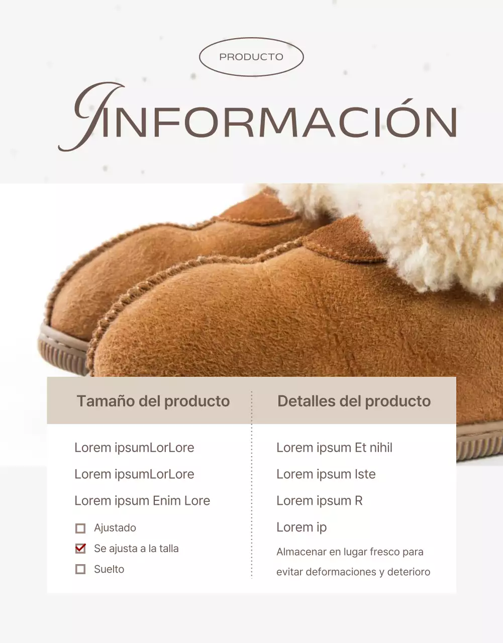 Sobre las sencillas botas Ugg marrones y rojas