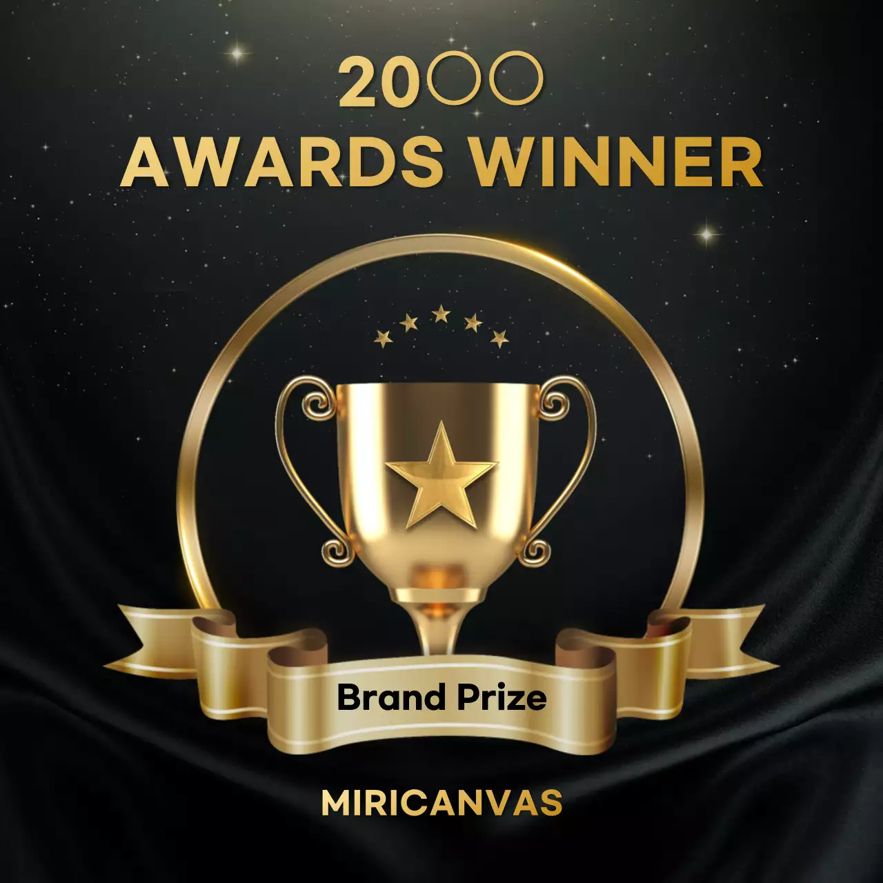 黒 ラグジュアリー 表彰 プレスリリース SNS投稿 正方形