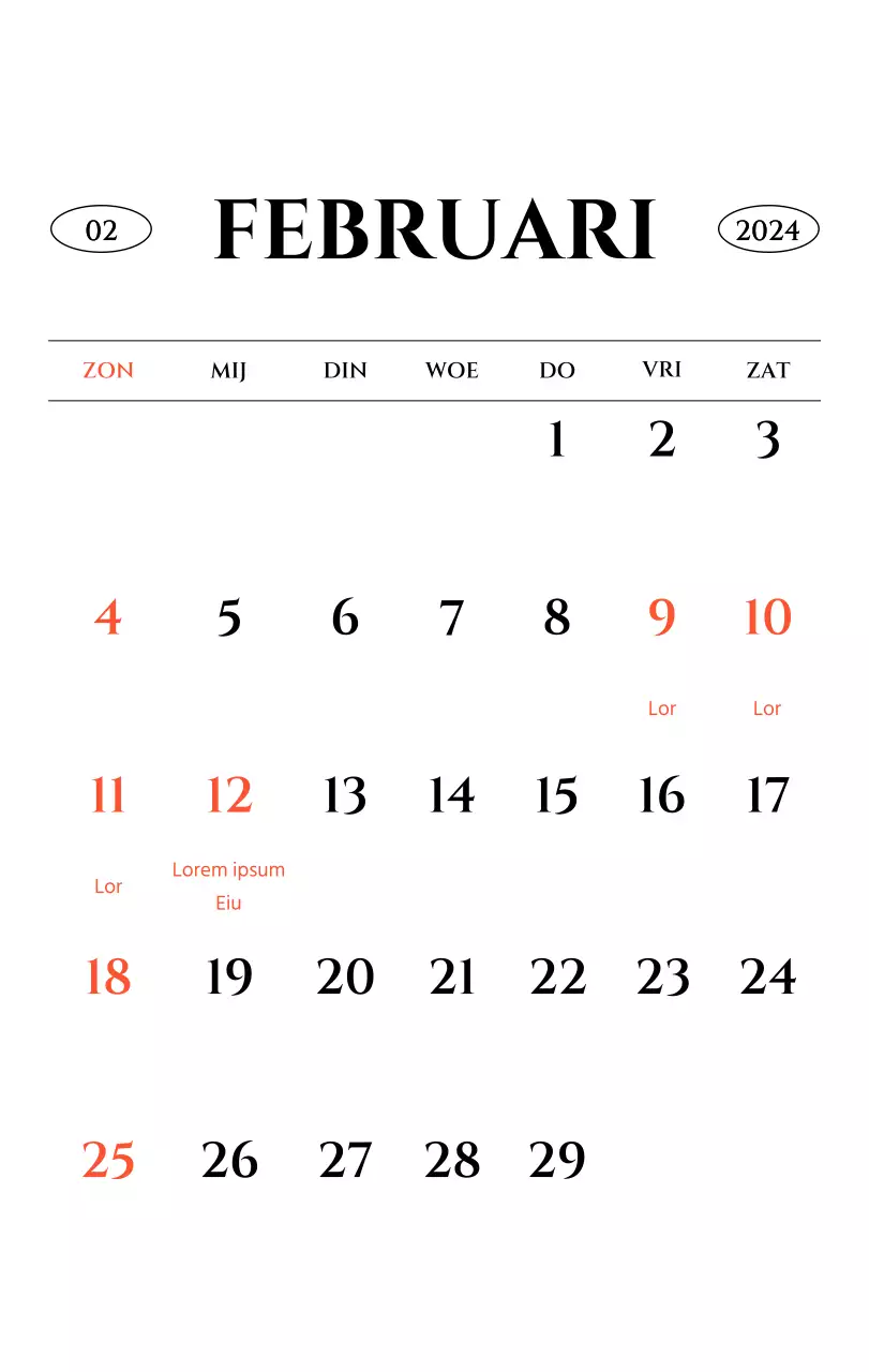 Eenvoudige stijl muurkalender met zwart-wit emotionele reisfotografie concept