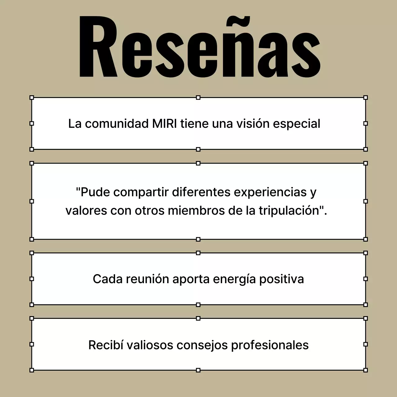 Promover una contratación comunitaria moderna en beige y negro