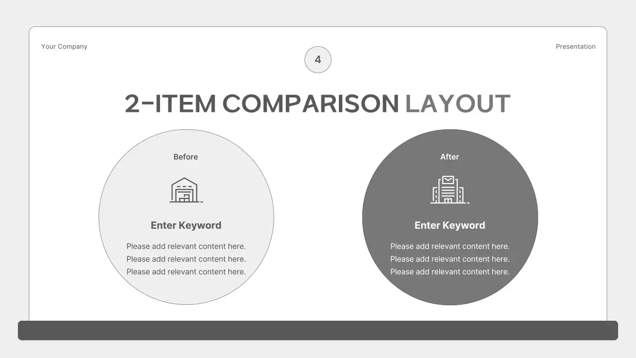 Grey Minimal Business Plan Presentation