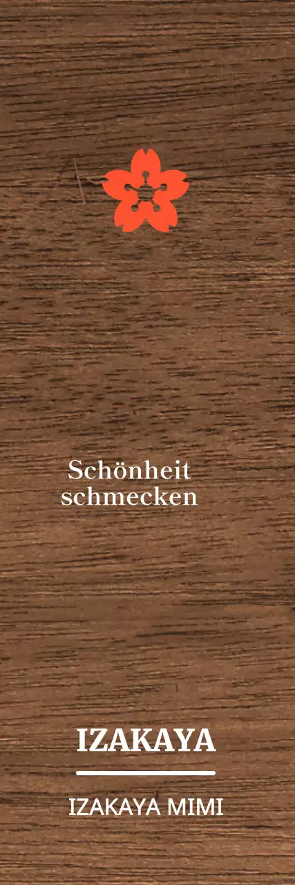 Ein beruhigendes Izakaya-Konzept in Weiß mit roten Akzenten