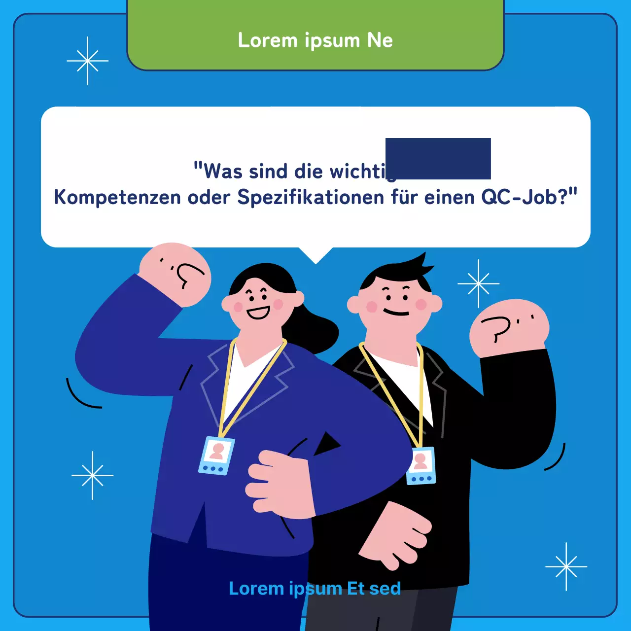 Über das kitschig blaue und chartreuse Interview mit dem Amtsinhaber