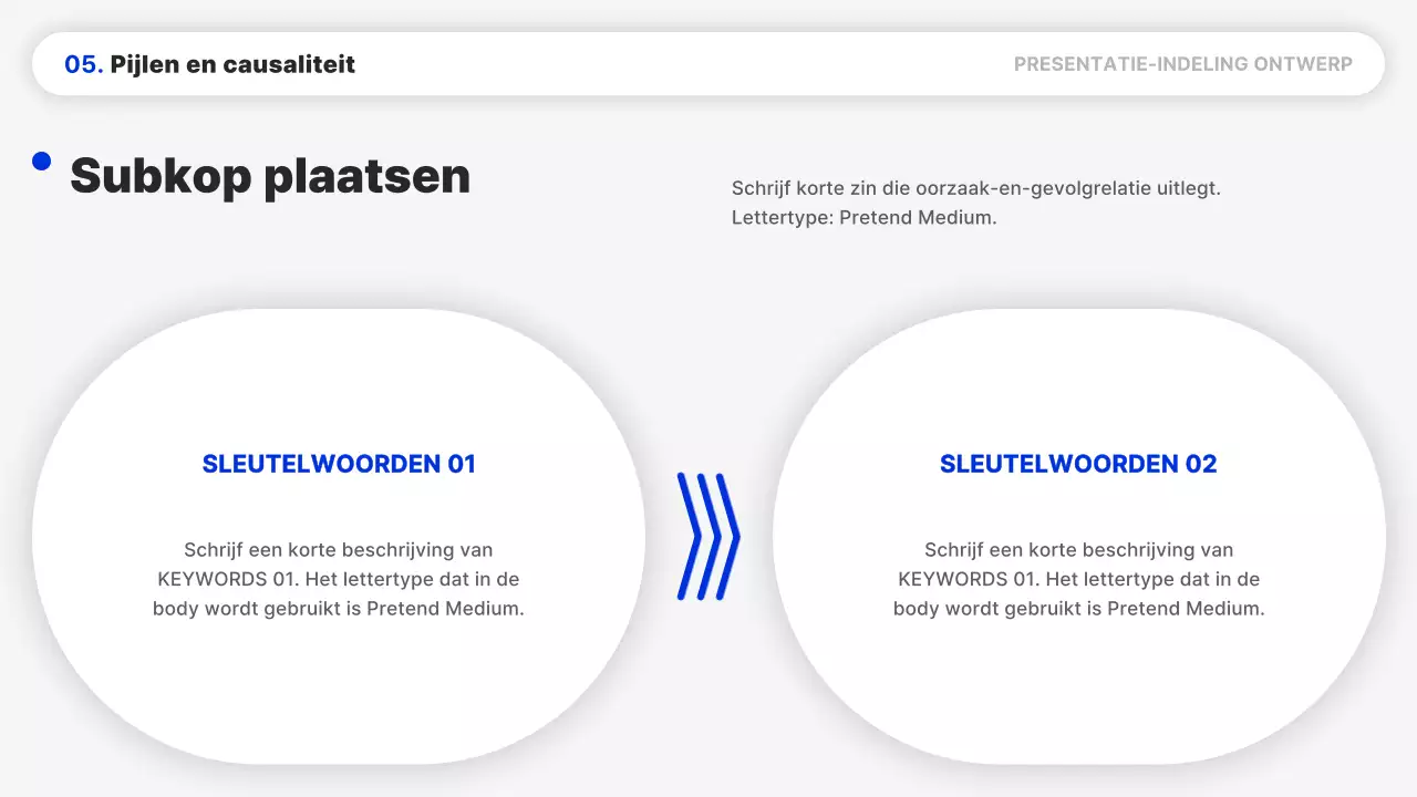 Een eenvoudig blauw en zwart lay-outrapport