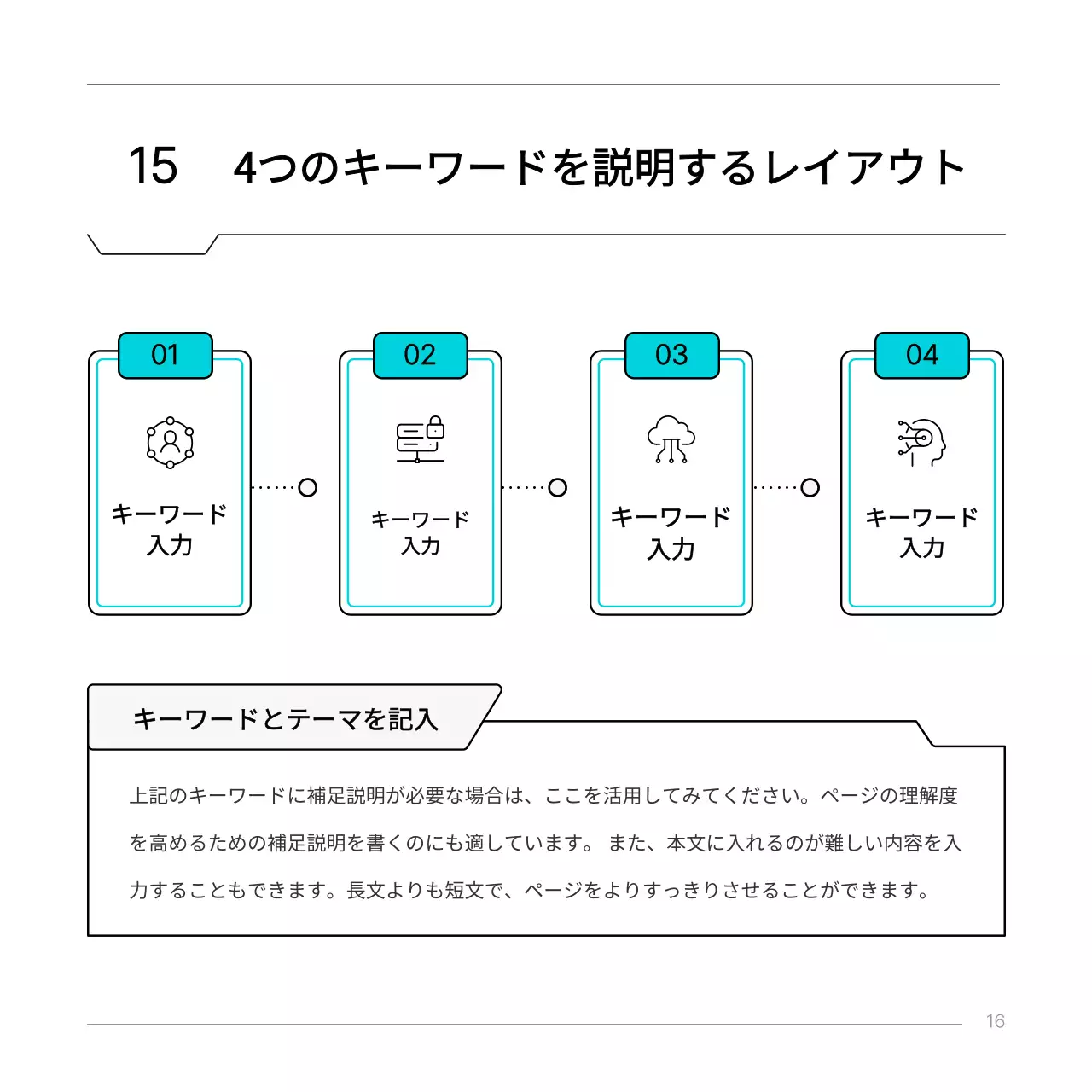 白 シンプル 科学 計画書 Instagram カルーセル