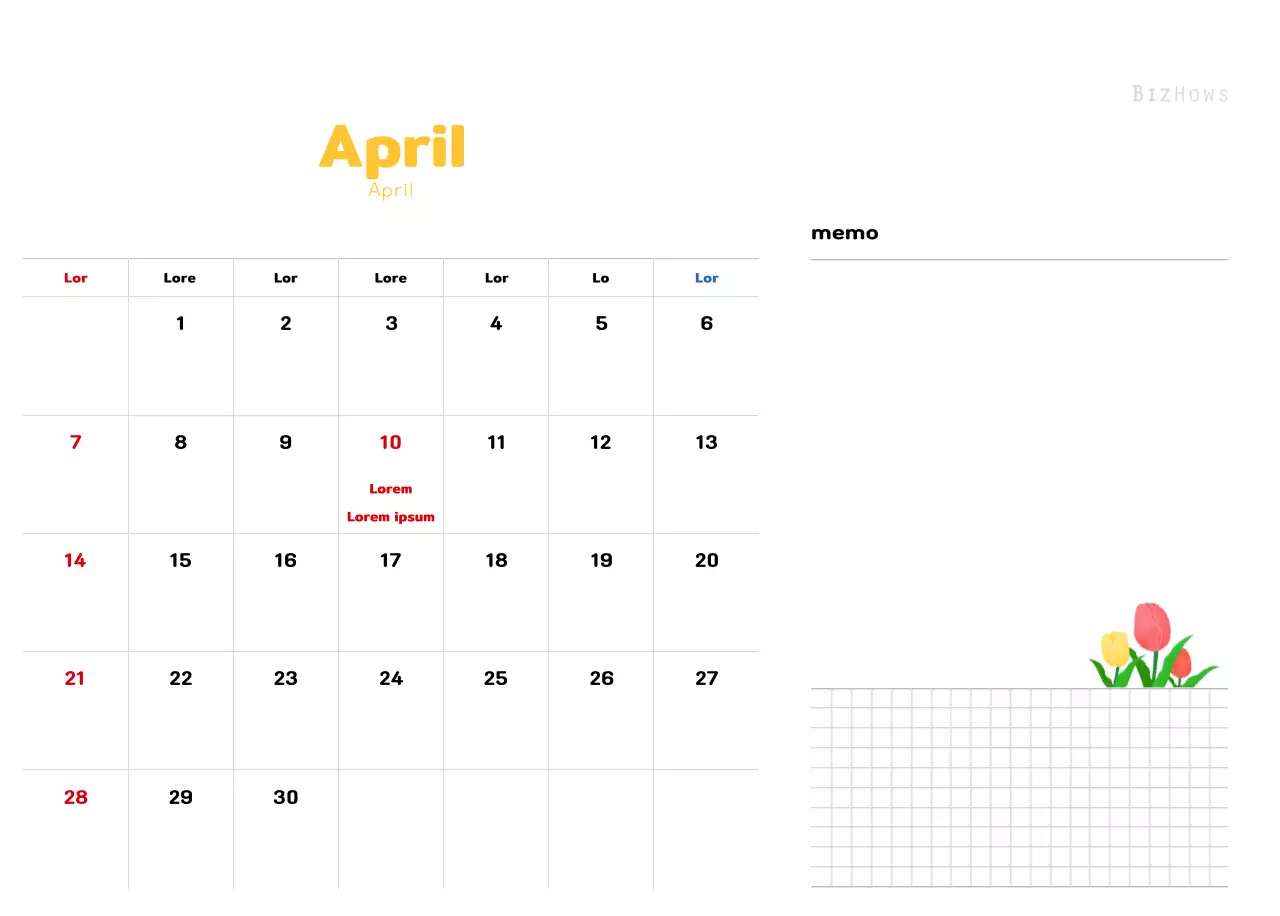 Een warme, geïllustreerde nieuwjaarskalender