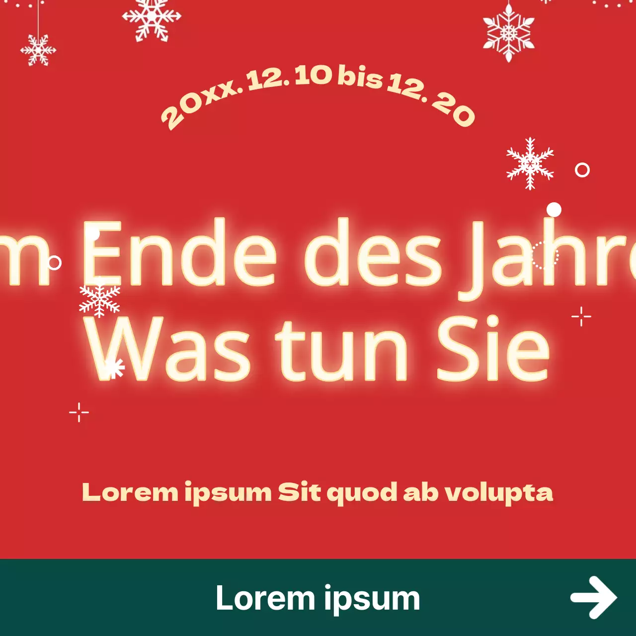 Förderung in Grün und Rot