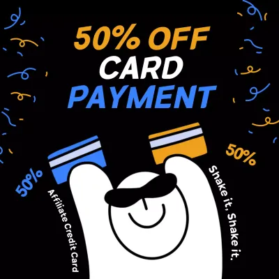 Black Trendy Payment Promotion Social Media Post