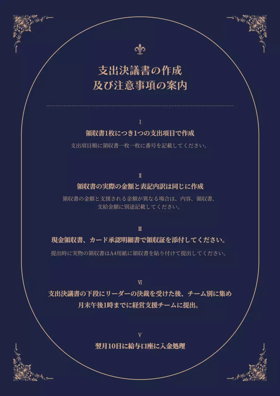 ネイビー クラシック ビジネス ドキュメント 文書フォーム