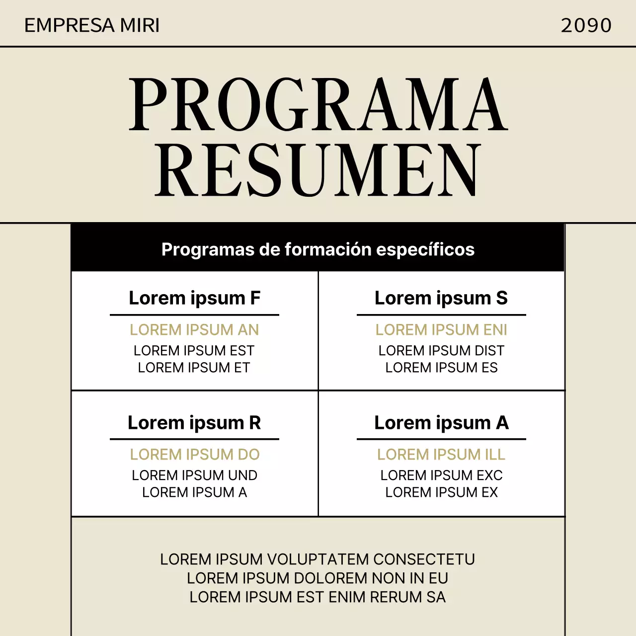 Promueva un sencillo concierto a pie en amarillo y negro