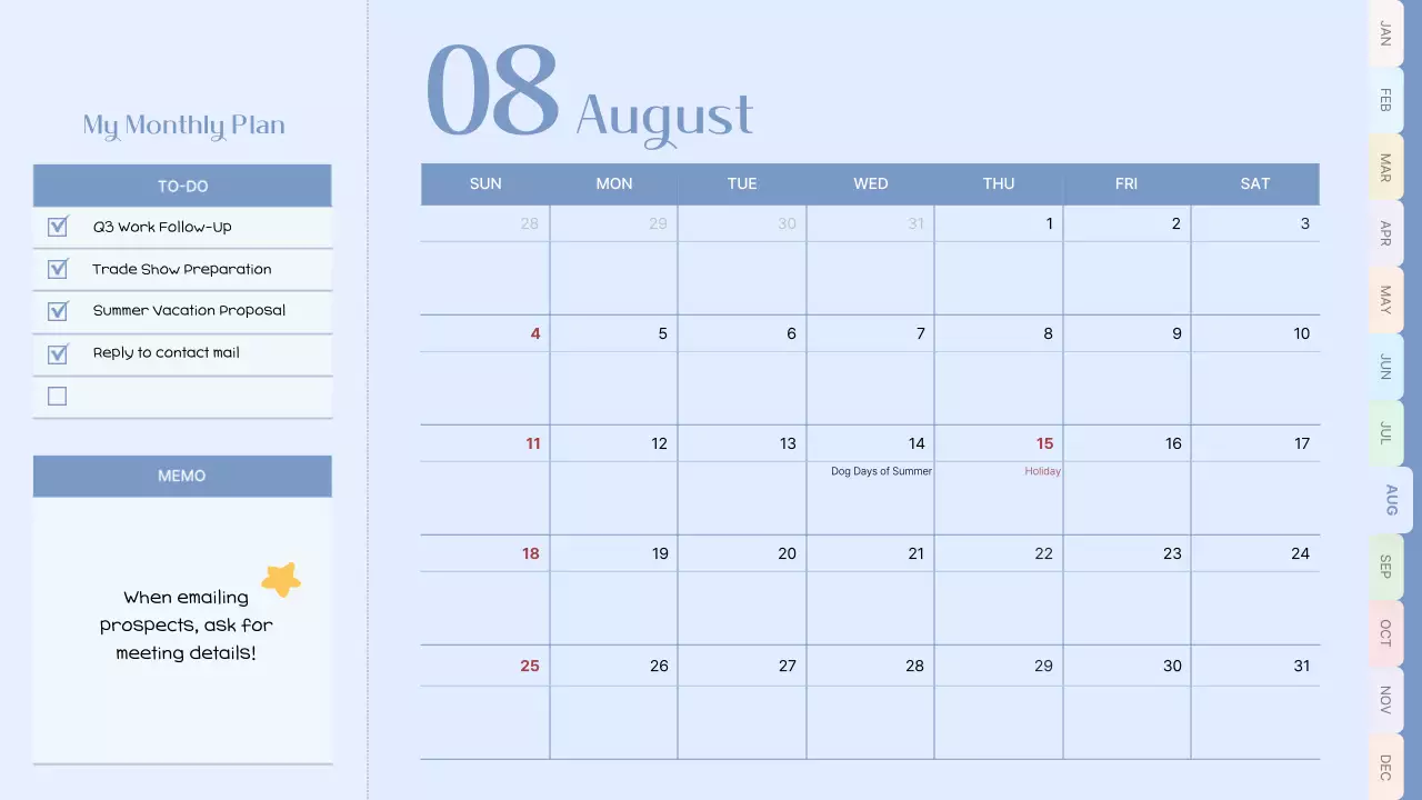 Pink Vintage Calendar Promotion Presentation