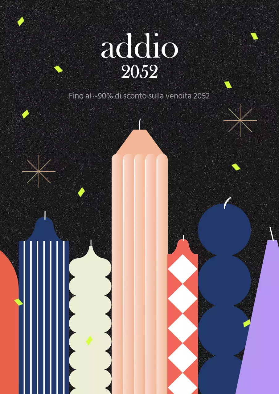 Promuovete le vostre vendite natalizie con il nero e l'arancione