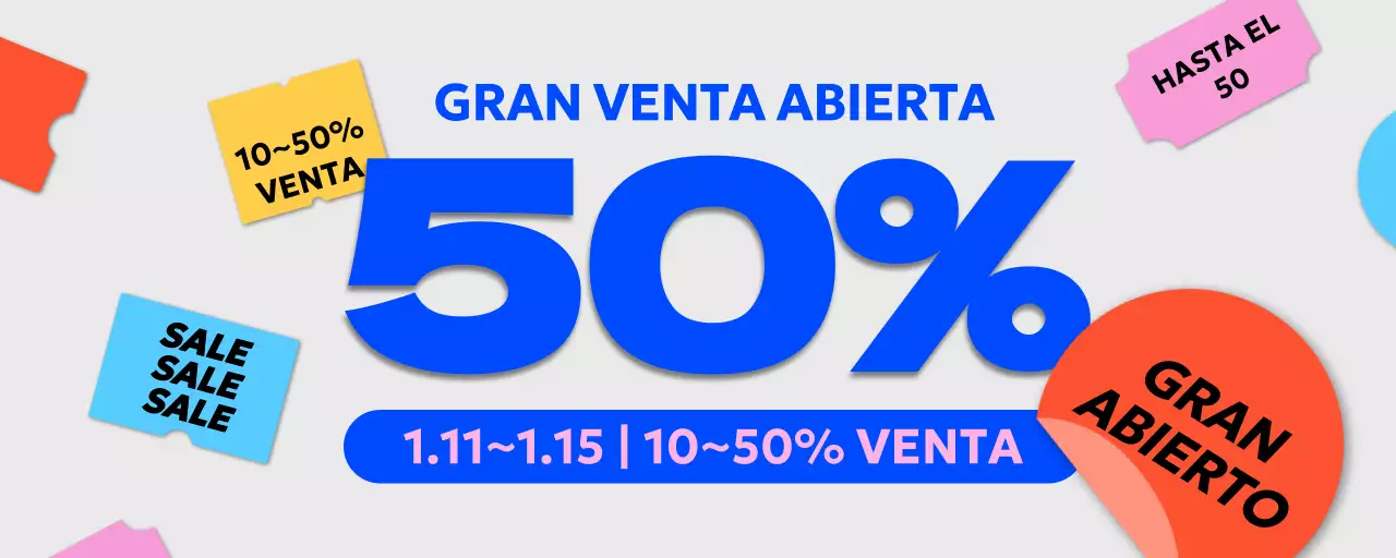 Anuncios de venta en texto azul