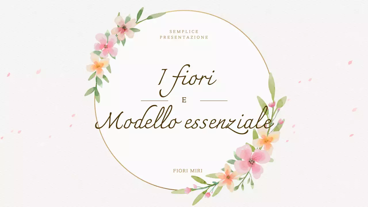 Lussuosa proposta di sfondo floreale acquerellato in avorio