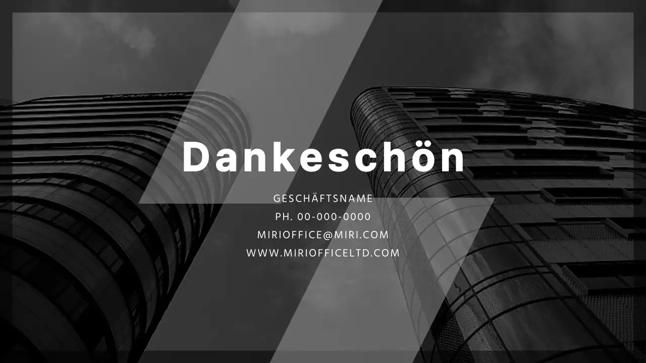 Schwarz-weißes modernes Geschäftsangebot