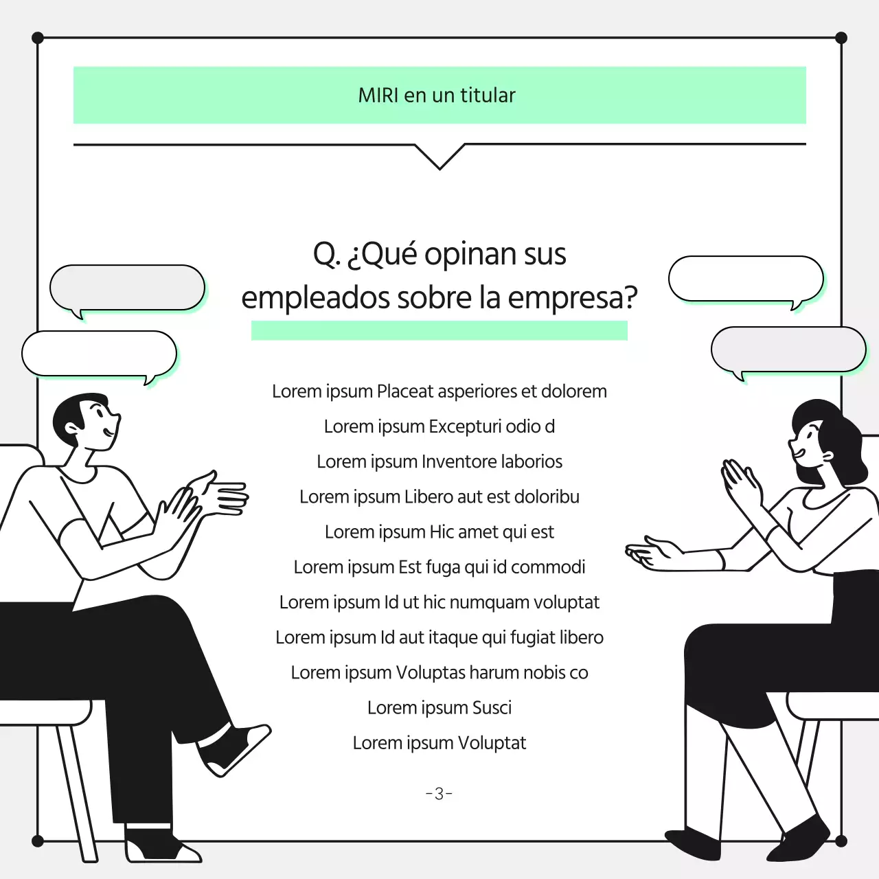 Membrete promocional minimalista de empresa en chartreuse y negro