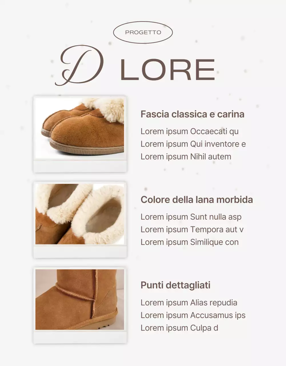 A proposito dei semplici stivali Ugg marroni e rossi