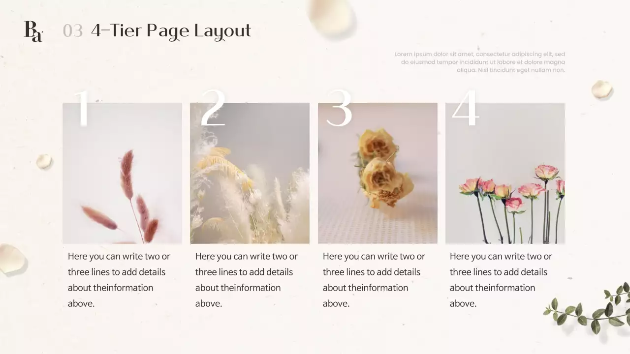 베이지 미니멀 문서 프레젠테이션