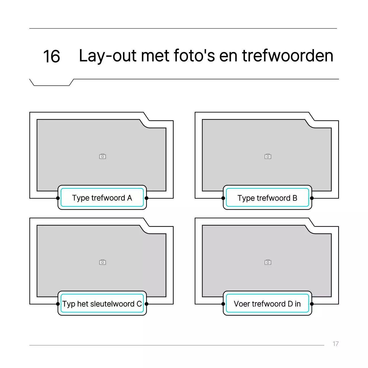 Lichtblauw eenvoudig technisch circuit conceptrapport