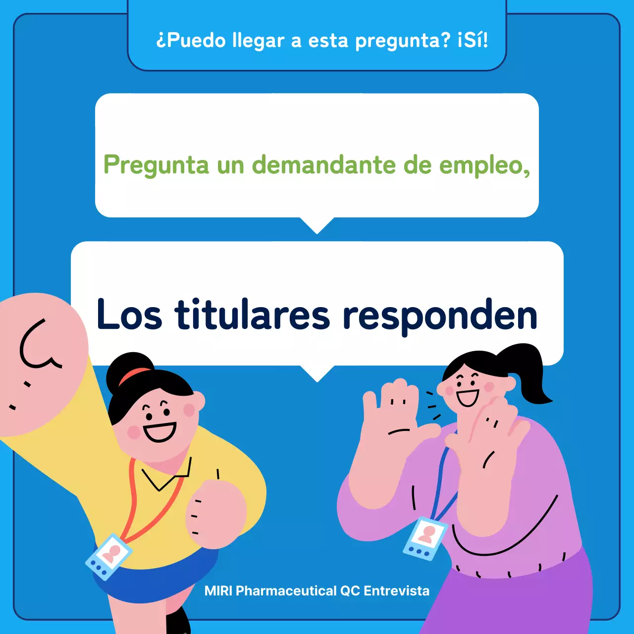 Sobre la entrevista al titular azul y chartreuse kitsch