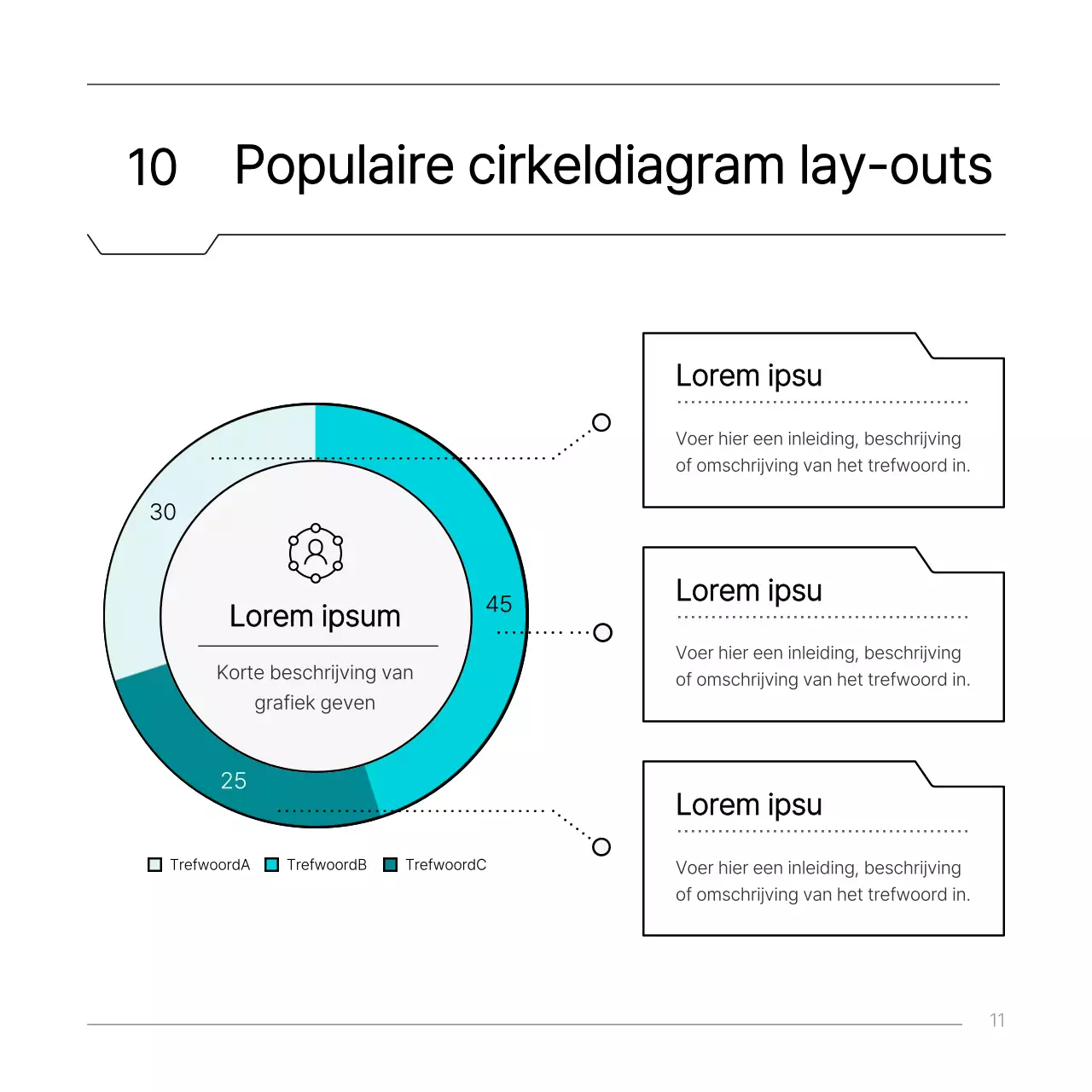 Lichtblauw eenvoudig technisch circuit conceptrapport