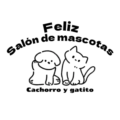 Una peluquería canina con simpáticas ilustraciones
