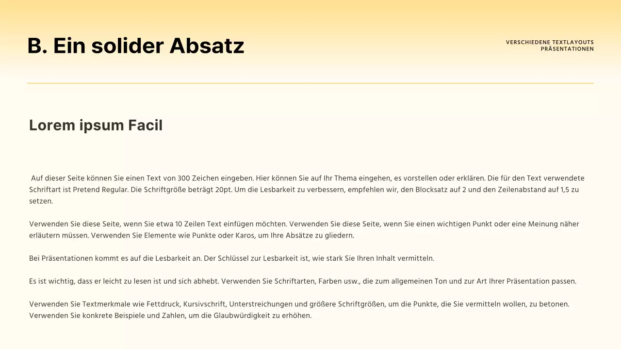 Ein einfacher Geschäftsbericht in Regenbogen und Schwarz