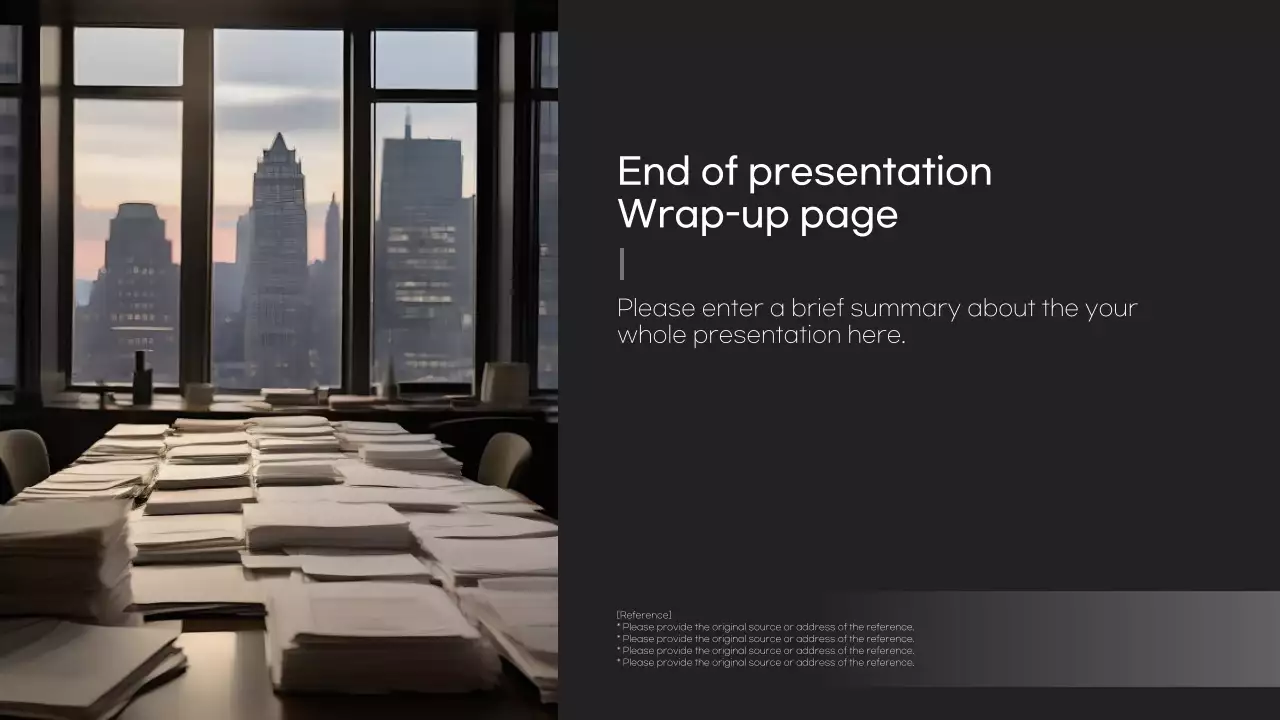 Black Modern Layout Guide Presentation