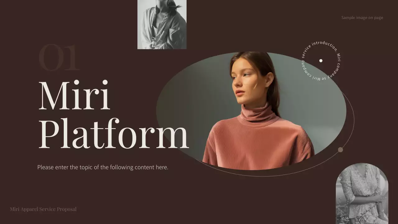 Beige Modern Fashion Proposal Presentation