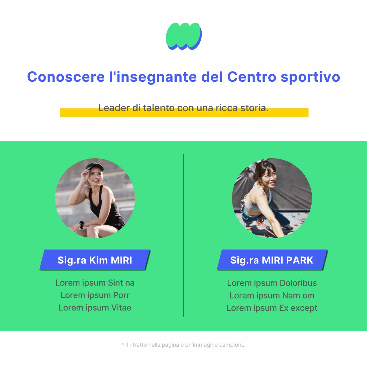 Promuovere la tendenza verde e blu nel reclutamento di club sportivi