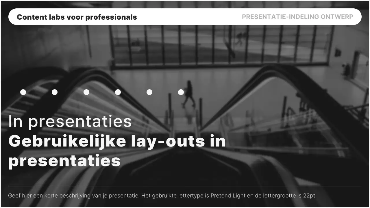 Een eenvoudig blauw en zwart lay-outrapport