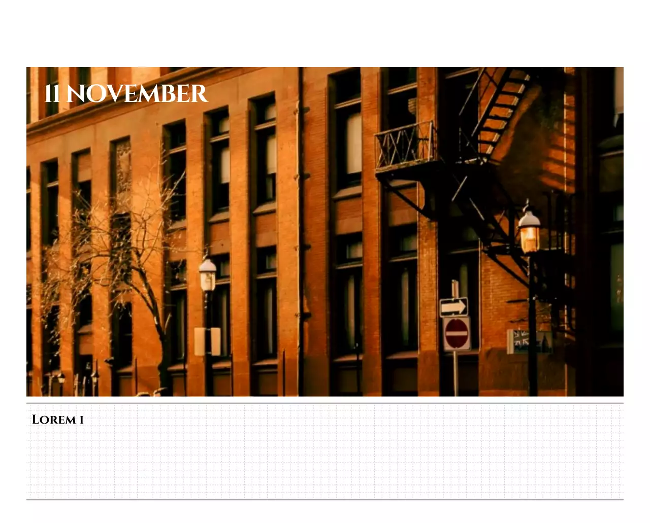 Eenvoudige stijl muurkalender met zwart-wit emotionele reisfotografie concept