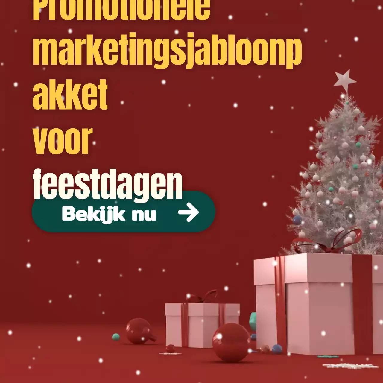 Promoot in groen en rood