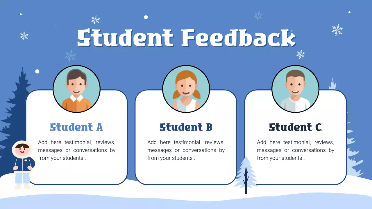 Blue Simple Vacation Guide Presentation