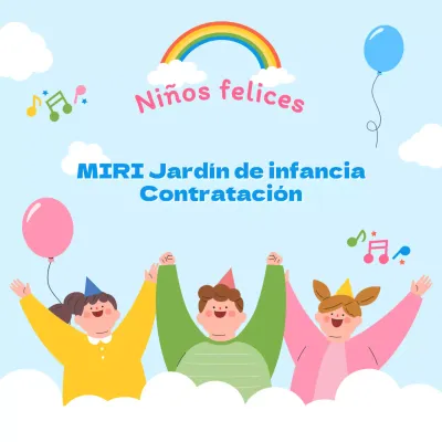 Promueva su labor de captación de preescolares celestes