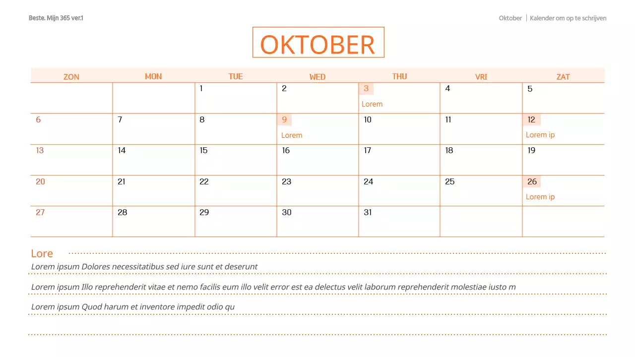 Een trendy GoodNote-kalender in wit en grijs