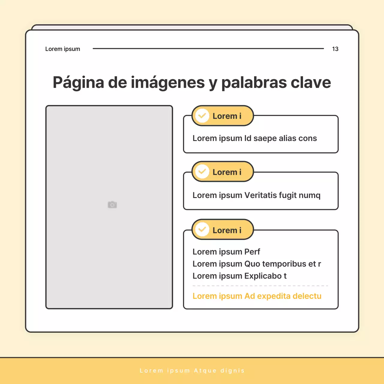 Un correo básico amarillo y blanco de la oficina de bienestar social