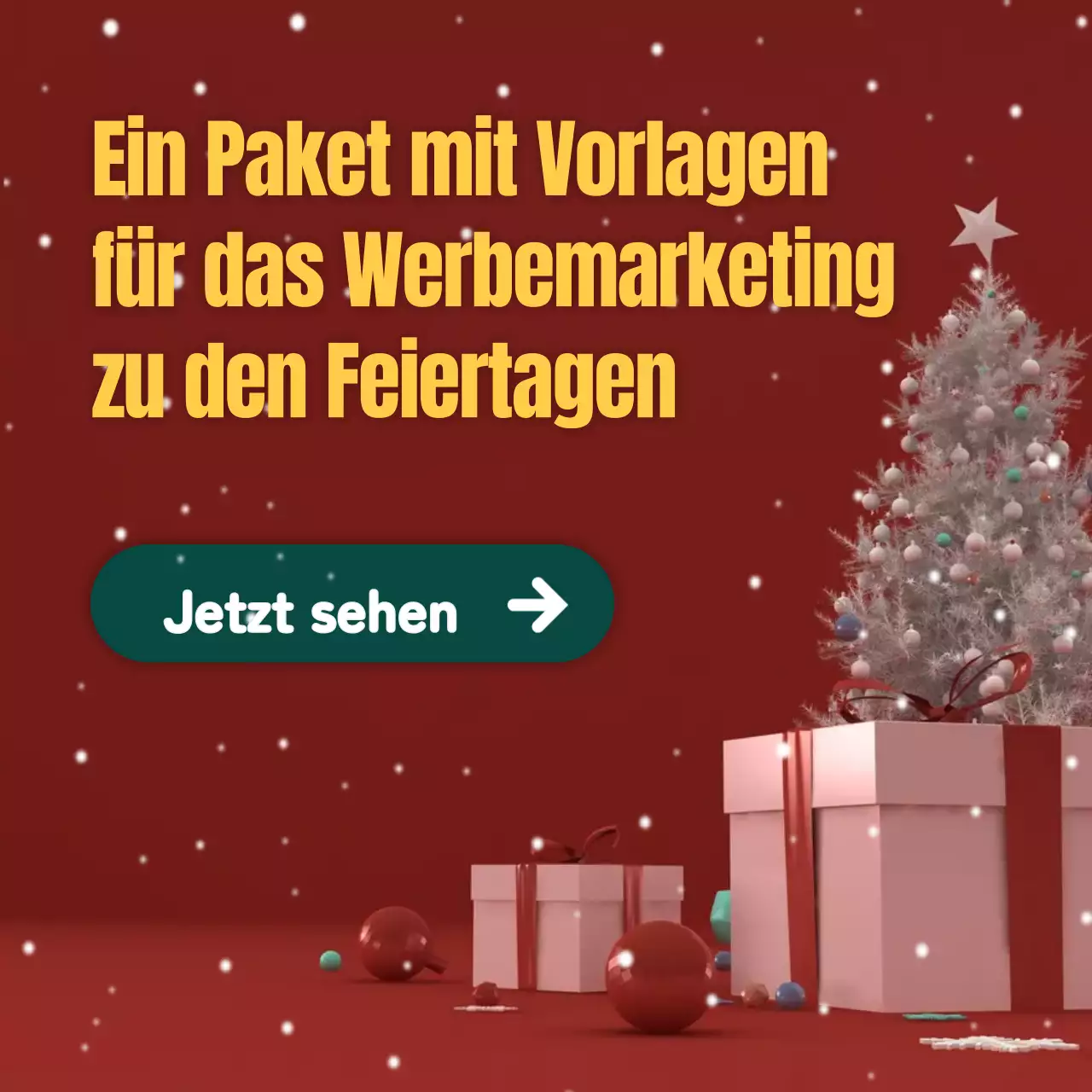 Förderung in Grün und Rot