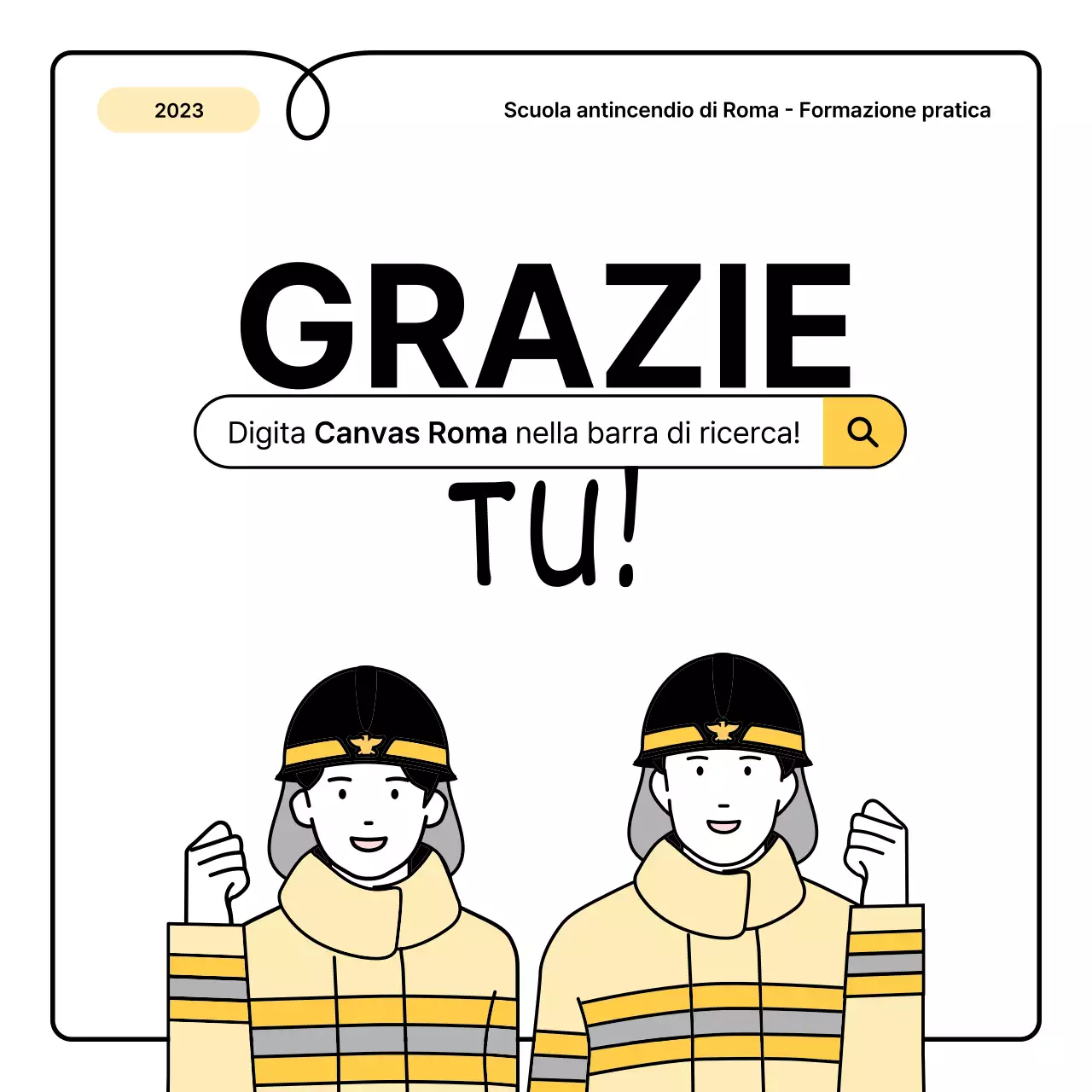 Nozioni di base gialle e arancioni e una piccola e simpatica scheda informativa sugli incendi