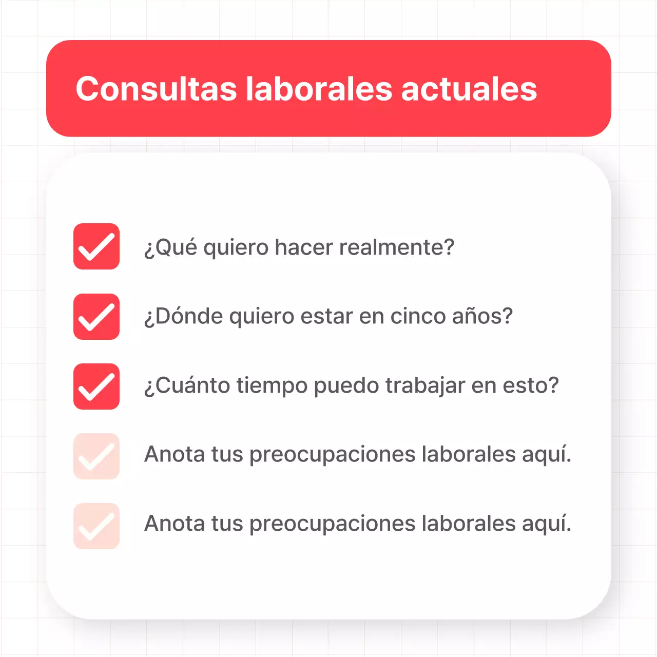 Promueve los sencillos consejos de Red para tu carrera profesional