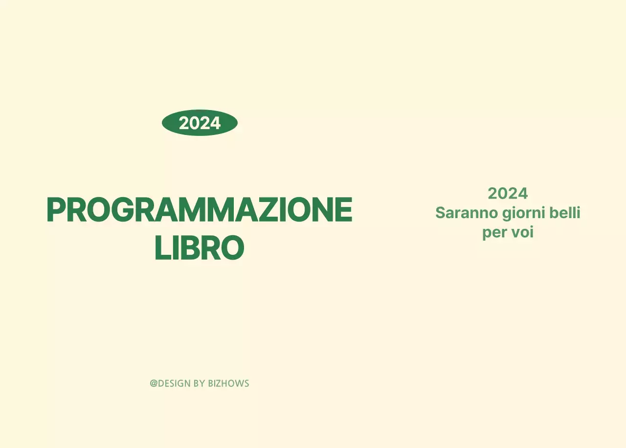 Calendario da parete SAT D-day concept in verde e giallo chiaro